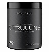 Цитруллин для спорта Powerful Progress Citrulline 300 g 120 servings Lemon Lime EV, код: 7780938