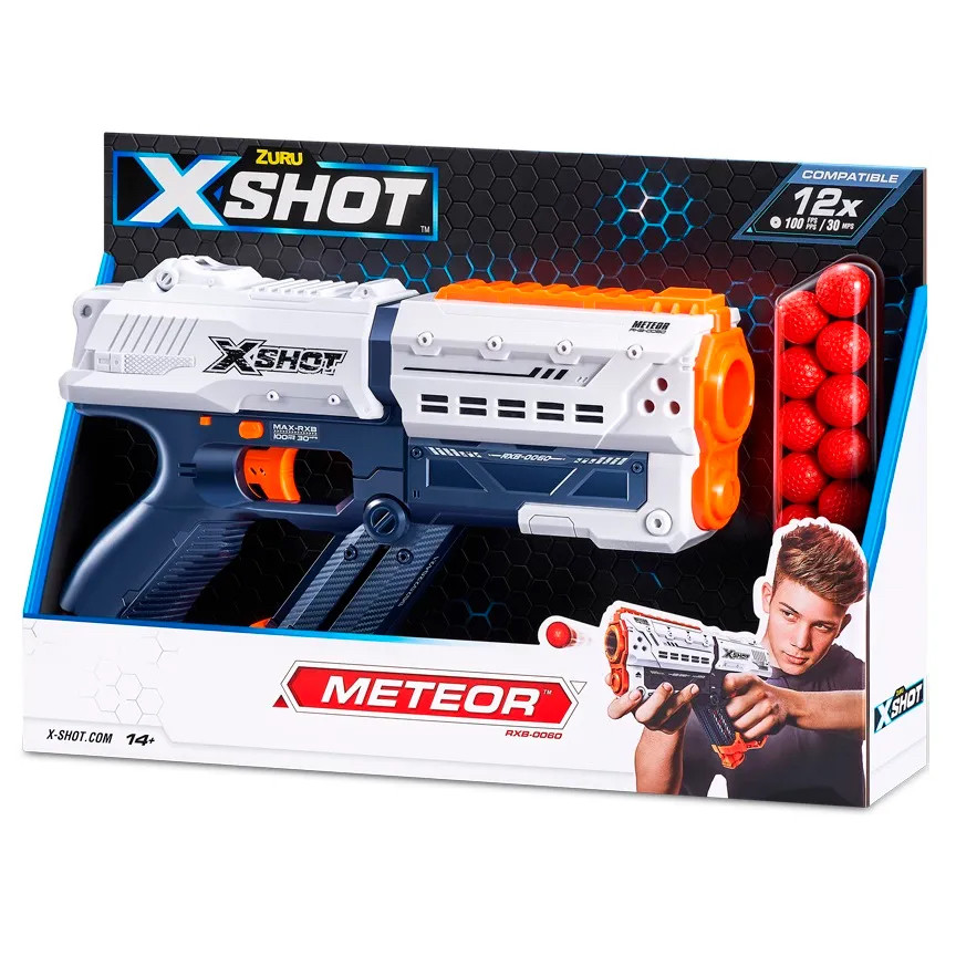 Швидкострільний бластер Zuru X-Shot Excel new chaos Meteor 36282R, фото 1