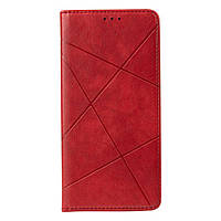 Чехол-книжка Business для Xiaomi Redmi Note 11 Красный BB, код: 7721612