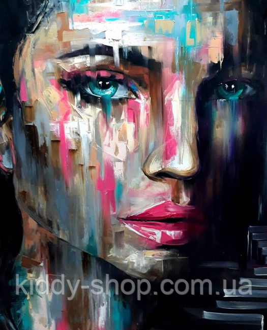 Алмазна вишивка. Картина на підрамнику "Нескорена" , розмір 40х50, фото 1