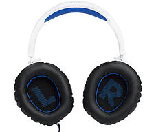 HF Stereo JBL QUANTUM 100P Console (JBLQ100PWHTBLU) White UA, фото 4