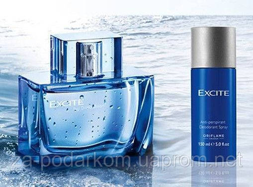 Подарунок чоловікові хлопцеві набір Excite Dima Bilan +спрей