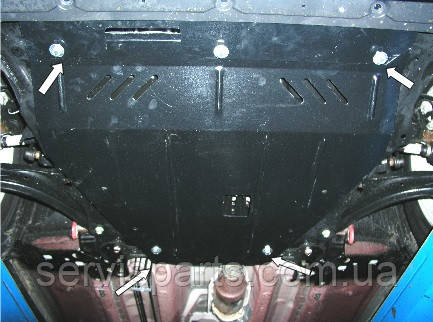 Захист двигуна Nissan Qashqai J10 2006-2013 (Ніссан Кашкай)