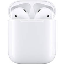 Бездротові Навушники  Apple AirPods with Charging Case (2‑го покоління) (MV7N2) Оригінал