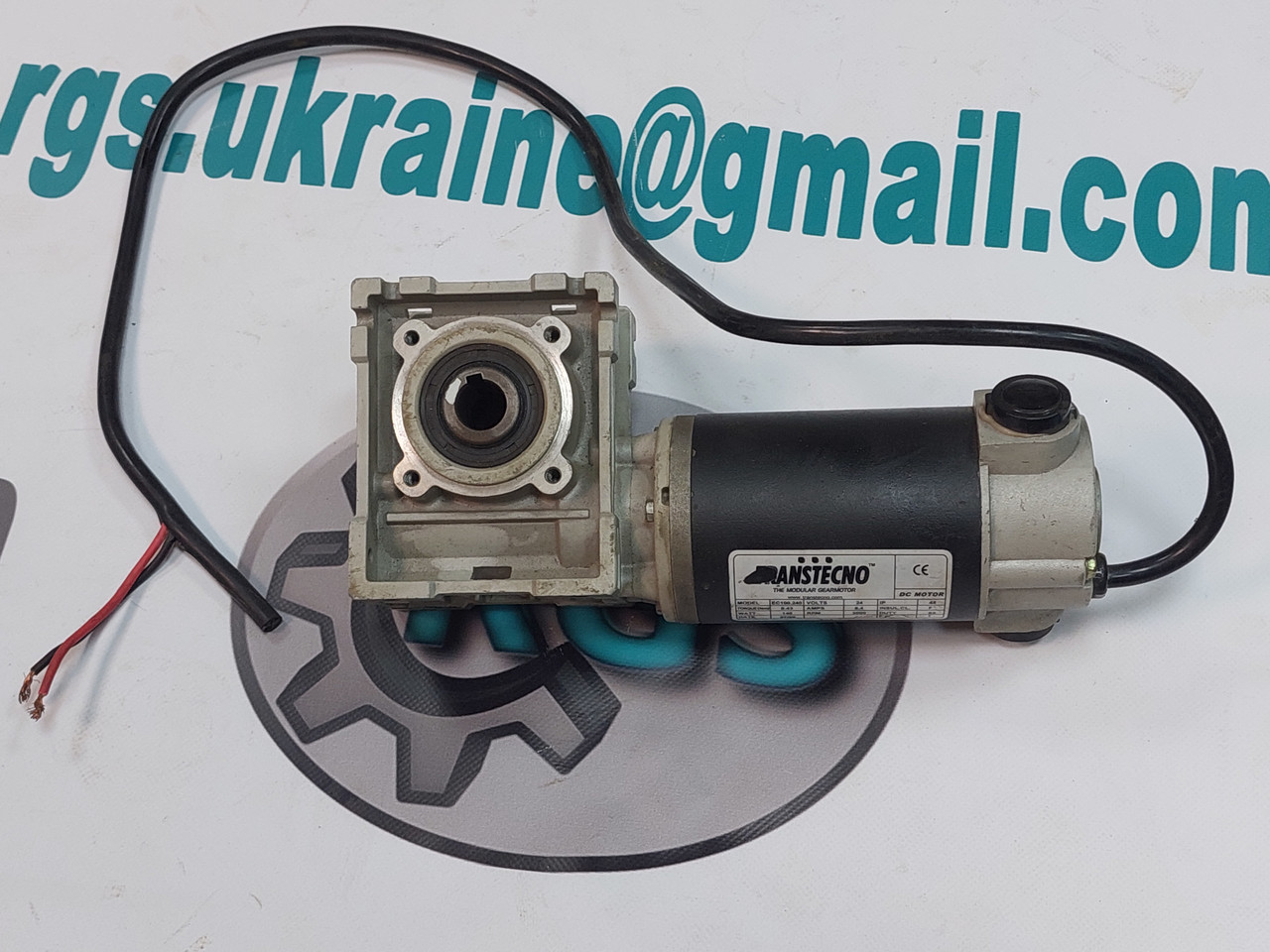 Черв'ячний мотор-редуктор TRANSTECNO 24 В ЕС100.240 - купити