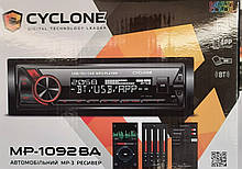 Автомобільний мультимедійний комплекс Cyclone MP-1092BA Автомагнітола 1DIN (Bluetooth) з керуванням телефоном