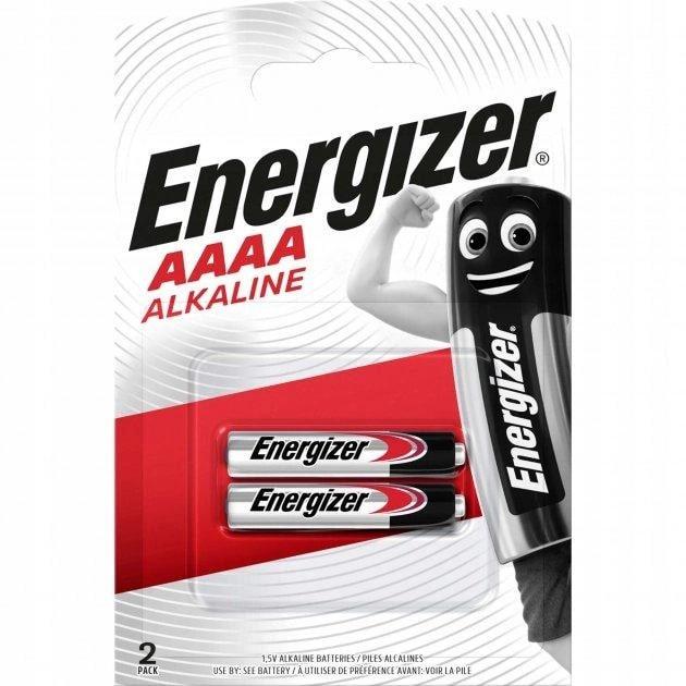 Батарейка Energizer AAAA, LR61 bat Alkaline 2 шт (7638900202410)