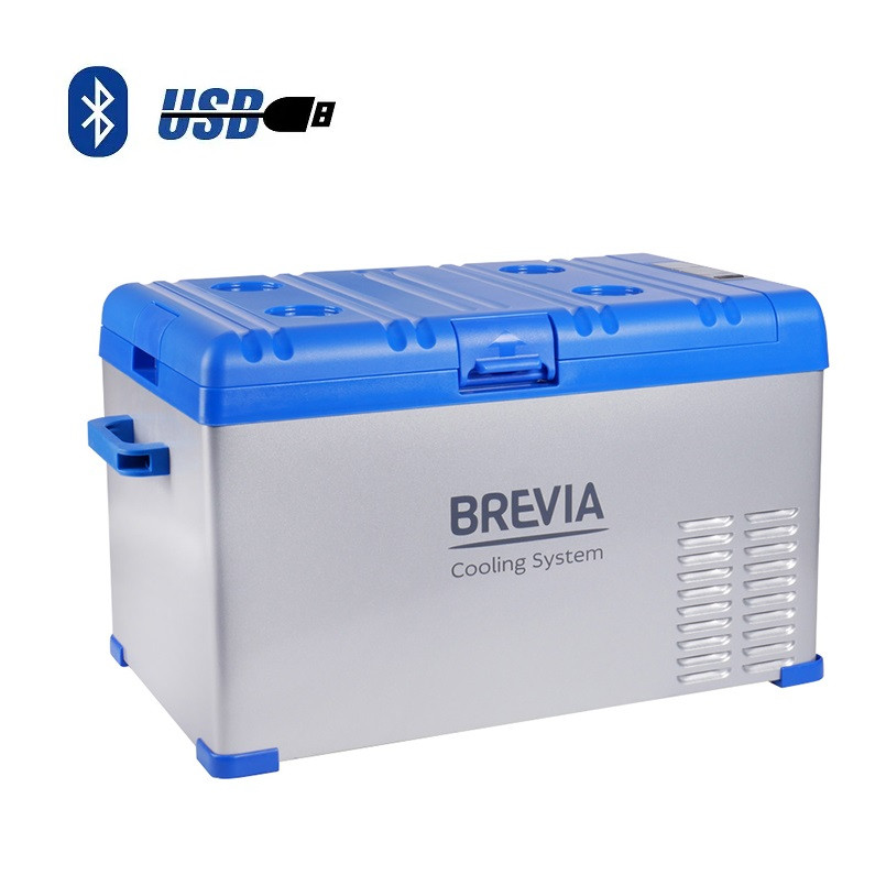Автохолодильник компресорний BREVIA 30 л -20 °C 12-24-220 В, Bluetooth, USB (22410)