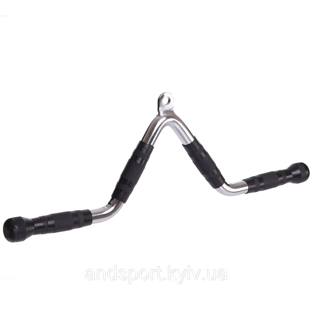 Ручка для тяги на трицепс V-подібна прогумована Zelart TA-2739 Код TA-2739