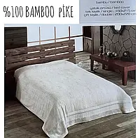 Простынь бамбуковая 160х215 (TM Ladik) 440 г/м2 Krem, Турция