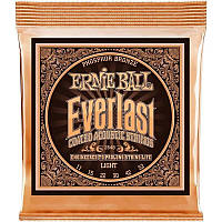 Струны для акустической гитары Ernie Ball 2548 Everlast Light Phosphor Bronze Acoustic 11 52 TR, код: 7342003