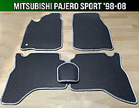 ЕВА коврики Mitsubishi Pajero Sport 1 '98-08. EVA ковры Митсубиси Паджеро Спорт Мицубиси