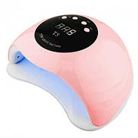 Лампа Т5 на 72 Вт. (UV/LED) для маникюра и педикюра (для просушивания всех видов гелей и гель-лаков) Розовый