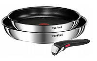 Набор сковородок Tefal L897S374 Ingenio Emotion 24/28 HANDLE серебристый