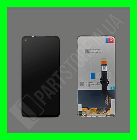 Дисплей Motorola Moto G Pro / Moto G Stylus (XT2043 / XT2043-4) із сенсором, чорний (оригінальні, фото 2