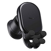 Тримач для телефону в машину Baseus Stable Gravitational Wireless Charging Car Mount Pro 15W Black, фото 11