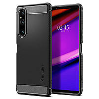 Чохол Spigen Rugged Armor до Sony Xperia 1 V Matte Black (ACS06204)