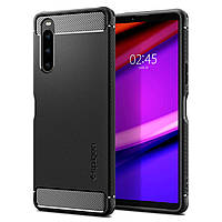 Чохол Spigen Rugged Armor до Sony Xperia 10 V Matte Black (ACS06202)