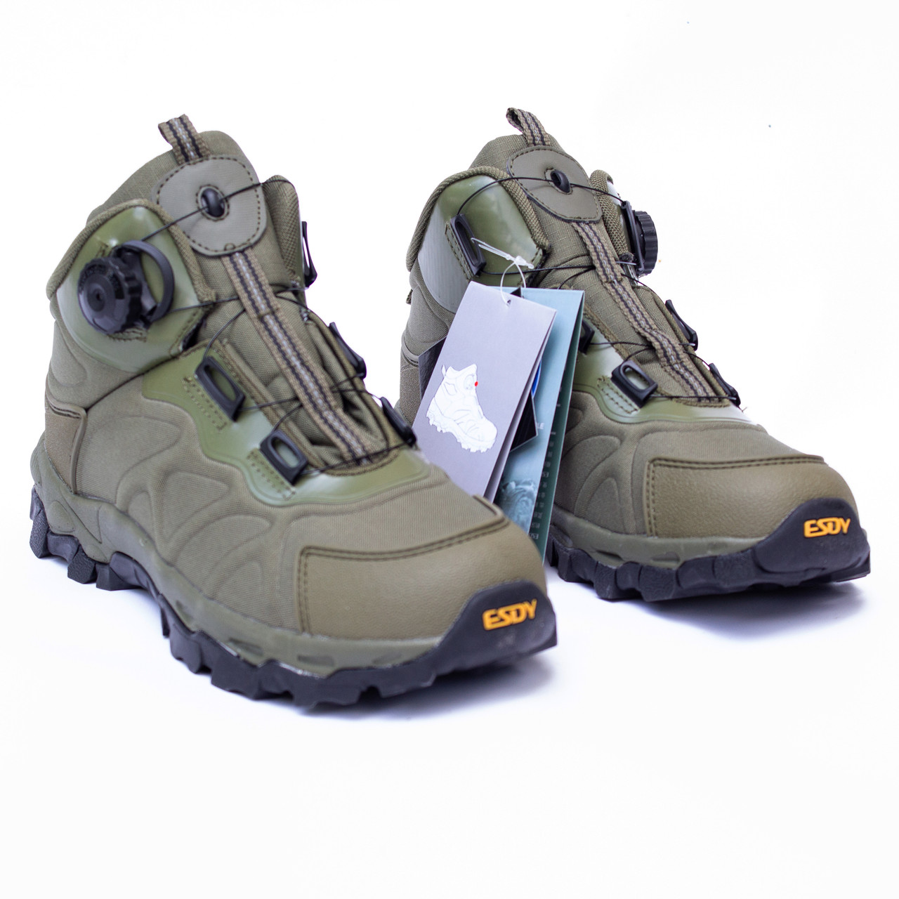 Черевики Олива розмір 45 Cyclope з автошнурівкою