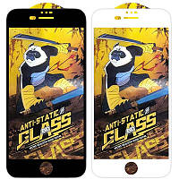Защитное стекло на Apple iPhone 7, iPhone 8, iPhone SE (2020) / для айфон 7 / айфон 8 / айфон се антистатик
