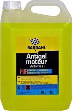 Bardahl Engine Antifreeze жовтий G12+, 5 л (7113) концентрат антифризу, фото 1