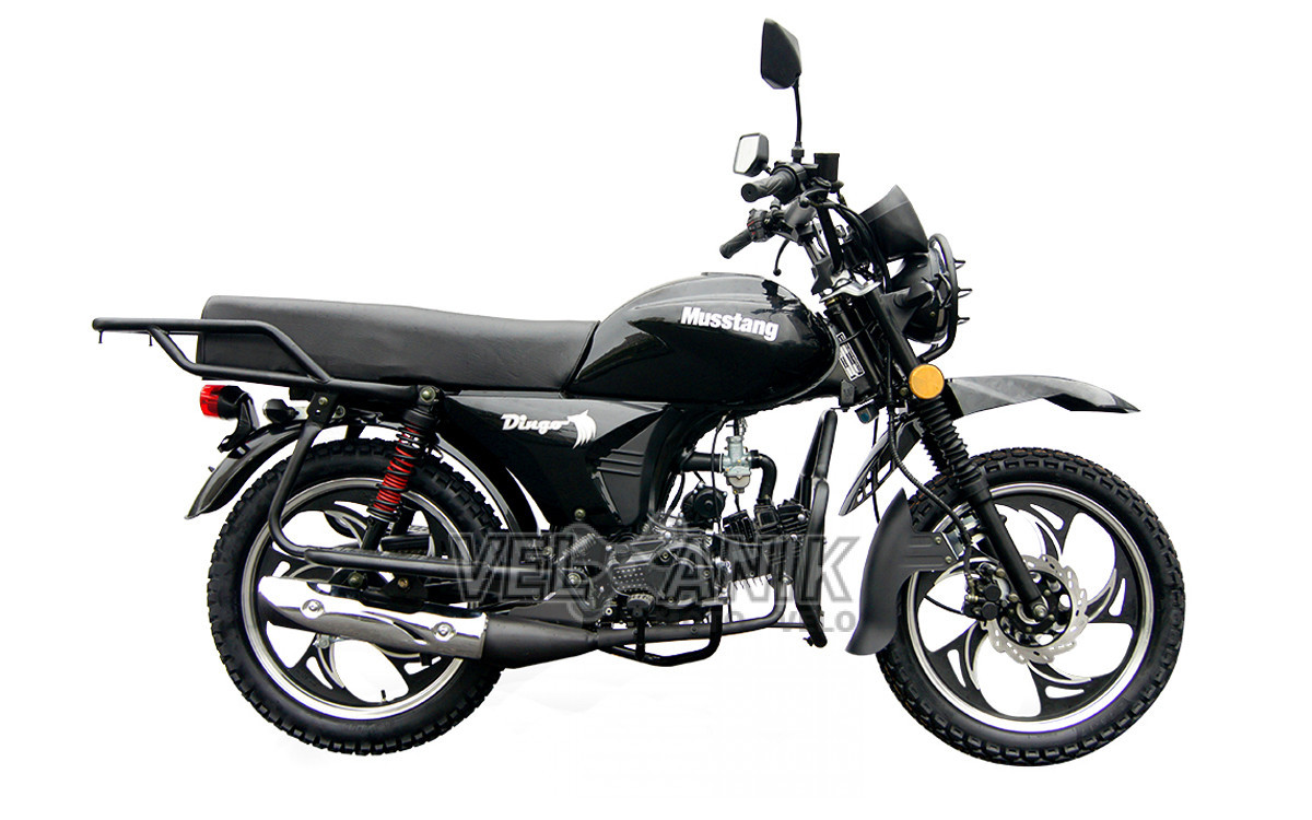 Мопед Mustang MT125-8 DINGO XL Black
