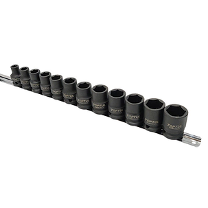 Набір ударних головок 1/2" 8-22мм 12шт TOPTUL GAAQ1612M, фото 1