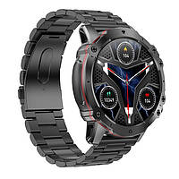 Мужские умные часы наручные спортивные сенсорные водостойкие Smart Forest Pro Black многофункциональные BG
