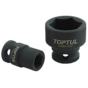 Набір ударних головок 1/2" 8-22мм 12шт TOPTUL GAAQ1612M, фото 3