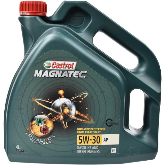 Castrol Magnatec AP 5W-30 4 л, (CASMAGN5W30AP4L) моторна олива, фото 1
