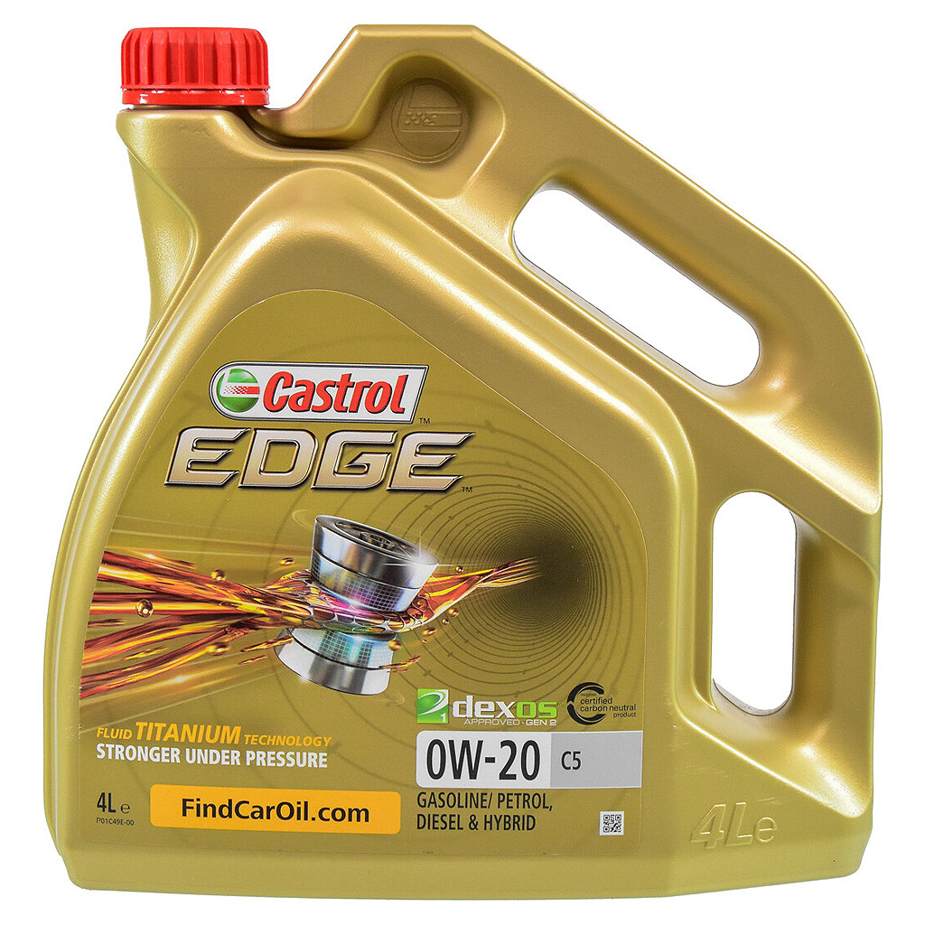 Castrol EDGE C5 0W-20 4 л, (15CC95) моторна олива, фото 1