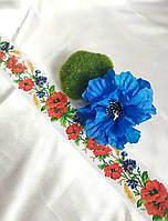 Волошка голова синя 8 см