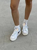 Стильні кросівки жіночі Nike M2K Tekno White Beige. Світлі жіночі кроси Найк М2К Текно., фото 8