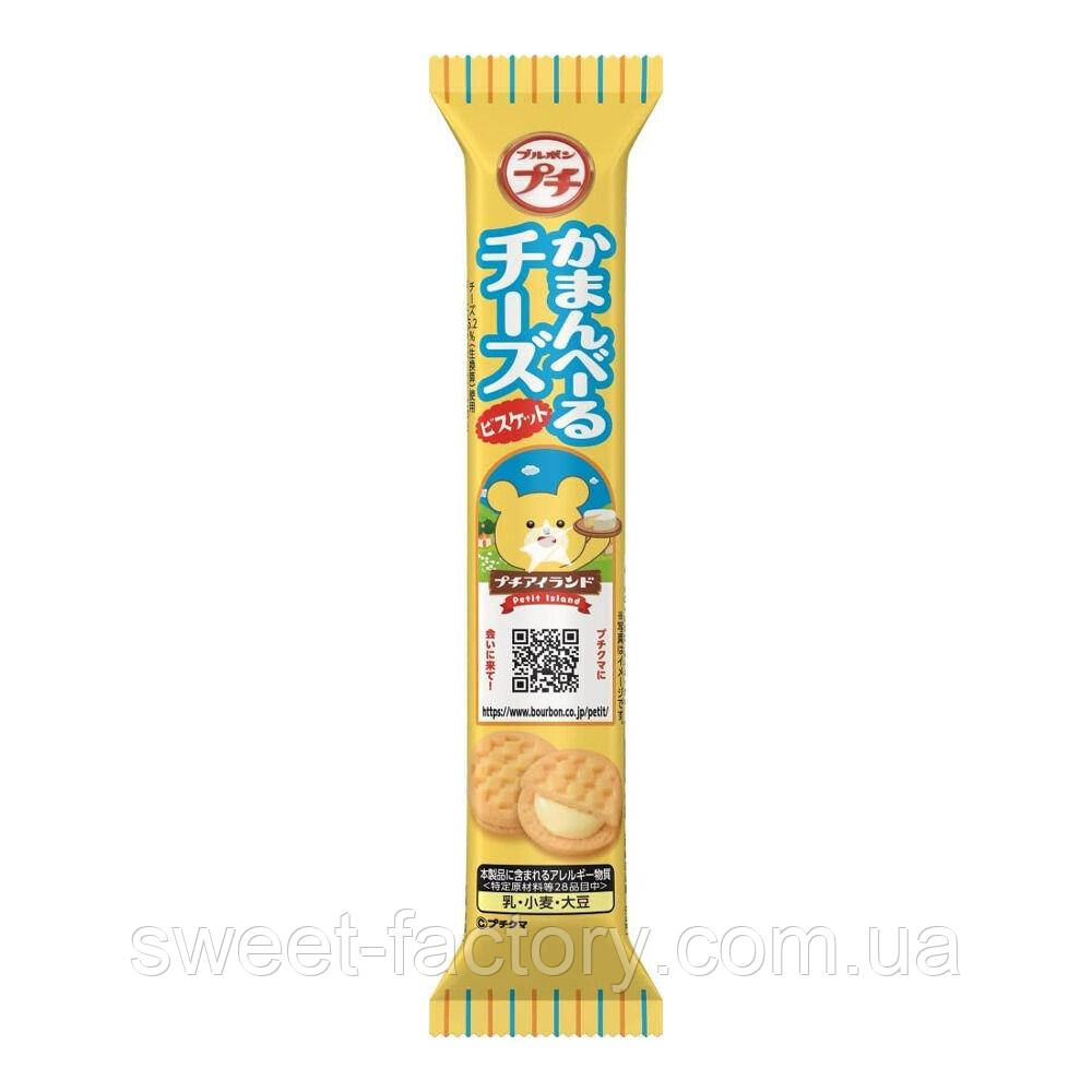 Печенье Bourbon Petit Cheese Sand Japan 51g, фото 1