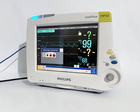 Монітор пацієнта ЕКГ, SpO2, NiBP Philips IntelliVue MP30, фото 2