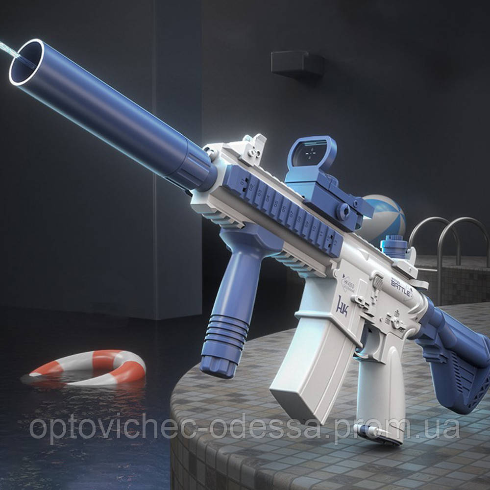 Водяной Автомат М416 на Аккумуляторе М416 Синий Хіт Продажу! — Купить ...