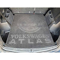 Килимок у багажник ворсовий Volkswagen Atlas (2016-2020)  (Avto-Tex)