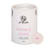 Меловая краска Le Vanille Vintage Home chalk paint 0,75л, Пудровый (Цвет 08)