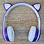 Бездротові навушники з вушками VIV 23M фіолетовий, фото 4
