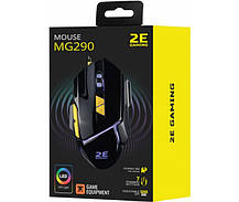 USB миша 2E MG290 LED black, фото 3