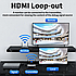 Бездротовий віде аудіо передавач Unnlink Wireless HDMI Extender 4K 1080P 200m проєктор телевізор 0688/0689, фото 2