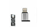 Перехідник REMAX RA-USB2 з Lightning на Micro для смартфонів та інших пристроїв / Сірий, фото 3