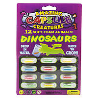 Динозавр-растушка в капсуле