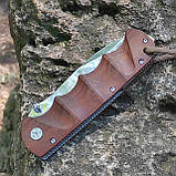 Ніж складний Вітязь Росомаха 65Х13, склобій, +temlyak, фото 6