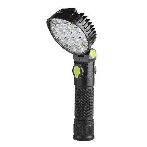 Светодиодный фонарь аккумуляторный на магните 12 LED 3 режима + RGB BLX3 - фото 2 - id-p1919469488