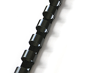 Пружины пластиковые 14 мм черные (100 штук)