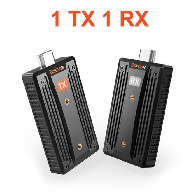 Бездротовий відео аудіо передавач BovBox Mini 1080p 60Hz Wireless Transmitter Receiver WL090