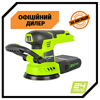 Шлифмашина эксцентриковая аккумуляторная Greenworks G24ROS PAK