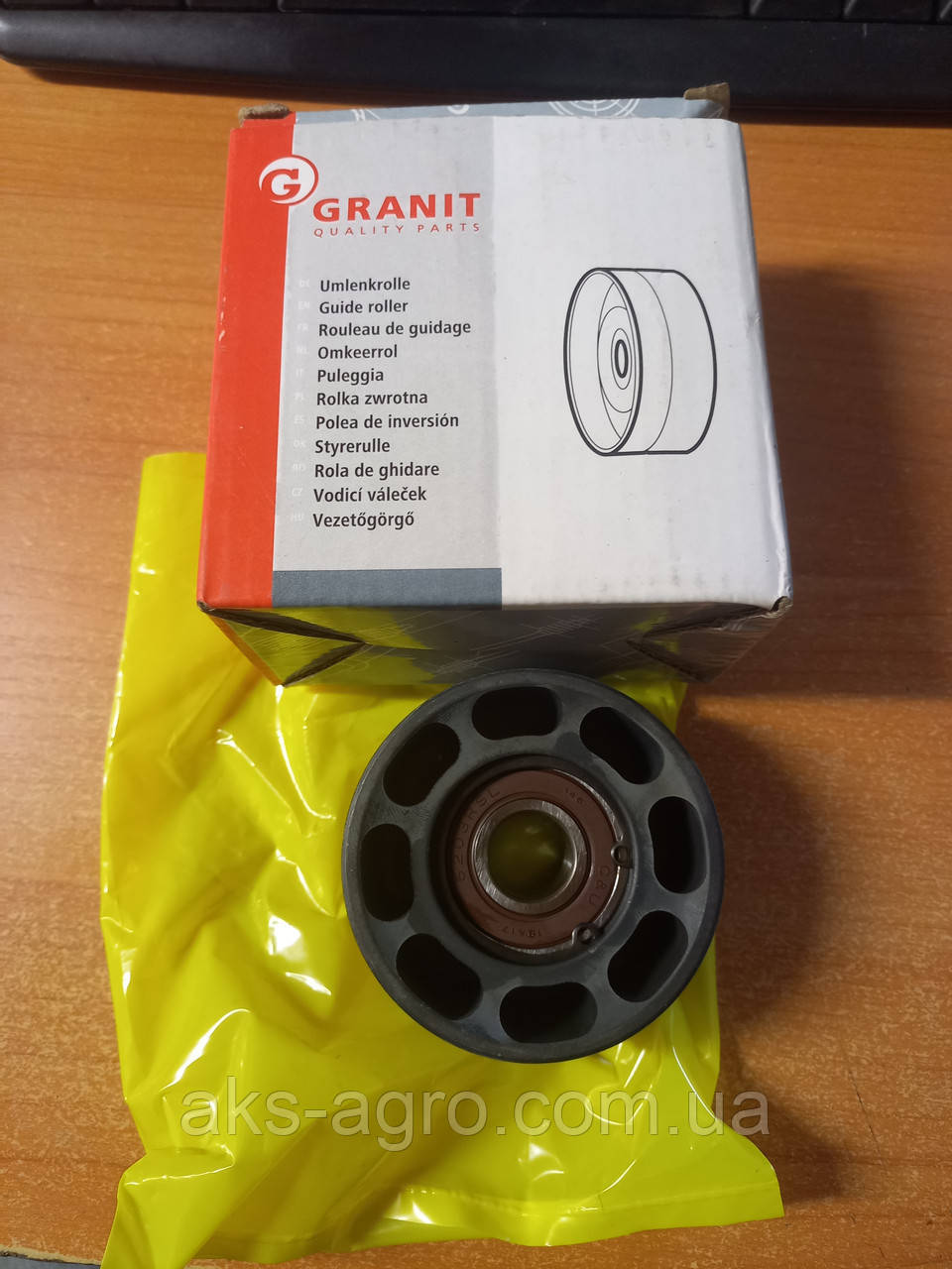 74712543 ШКІВ (РОЛІК) НАТЯЖЕНЬ GRANIT 87840244 RE505264 RE68722 RE51281 4083215 3978324 3973822