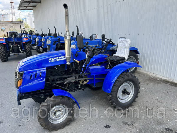 Мототрактор КЕНТАВР 160BN + навісне обладнання (плуг, фреза) | безкоштовна доставка, фото 1